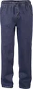 Pull-on jeans with elastic waistband, indigo, size 28