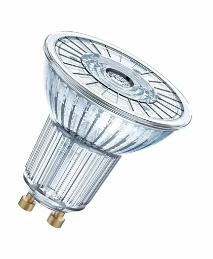 "LED STAR reflector lamp PAR16 with 2.6 watts, GU10, cool white image"