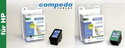 "Printer cartridge for HP 350XL/CB336EE black image"