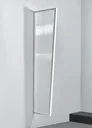 Side panel for B1 PC Clear, 2000 x 600 x 450 mm, stainless steel