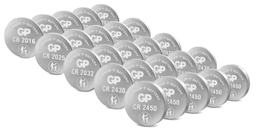 "Lithium button cell CR2430 - 5 pieces image"