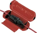 Cable connection - protective box for plug connections of power cables