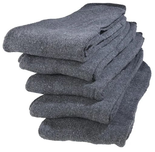 "Men's leisure socks, anthracite, size 43 - 46 image"