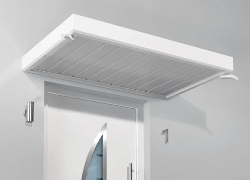 "Rectangular canopy type NM, 1500 x 900 x 140 mm, color white - 14 image"