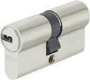 Door cylinder with reversible key, 28/34 cylinder division, emergency and danger function