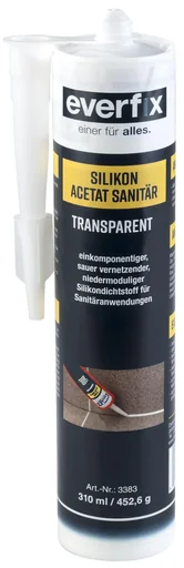 "Silicone sanitary white, 310 ml image"