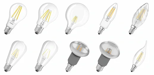 "LED Classic Filament lamp with 10 watts, E27, warm white image"