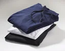 Hoody with kangaroo pocket, color navy, size L
