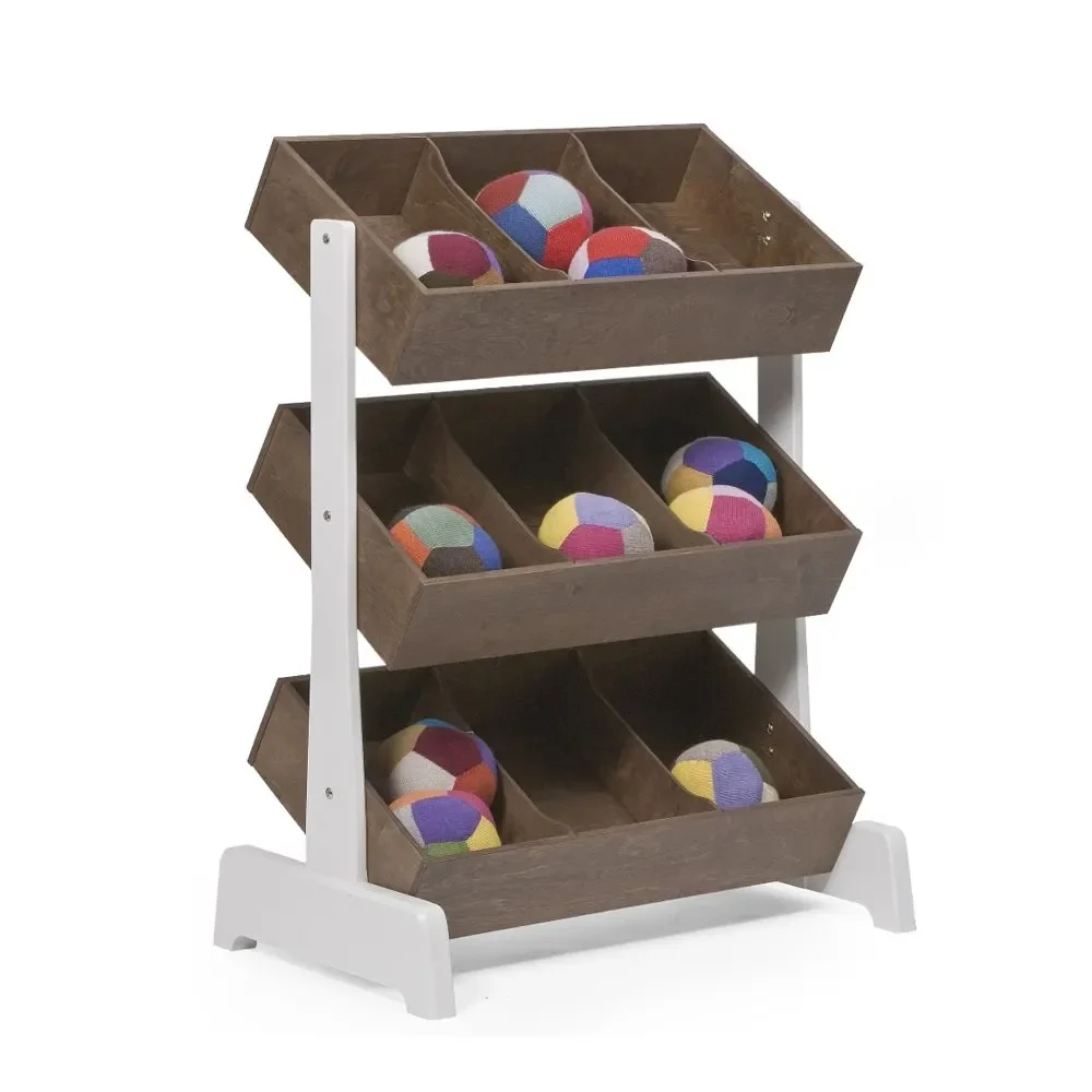 Oeuf Étagère à jouets Noyer blanc