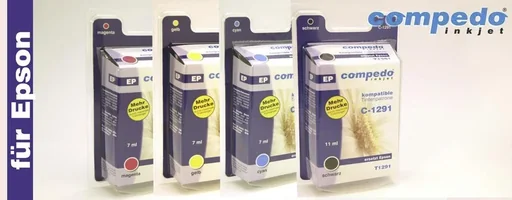 "Printer cartridge for EPSON T1294 yellow image"