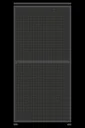 Fly screen sliding door, anthracite, 120 x 240 cm