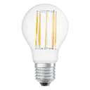 LED SUPERSTAR FILAMENT lamp with 9 watts, E27, cool white, clear, dimmable