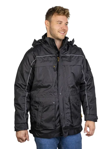 "Functional jacket, color black, size 3XL image"
