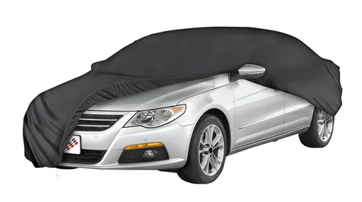 "Car cover Indoor Soft, car cover station wagon size XL black image"
