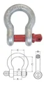 Shackle - curved, 3.25 t