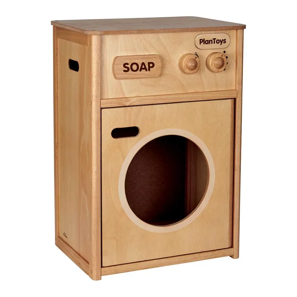Plan Toys Machine à laver en bois pour enfants