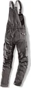 NITRO work dungarees, black-grey, size M
