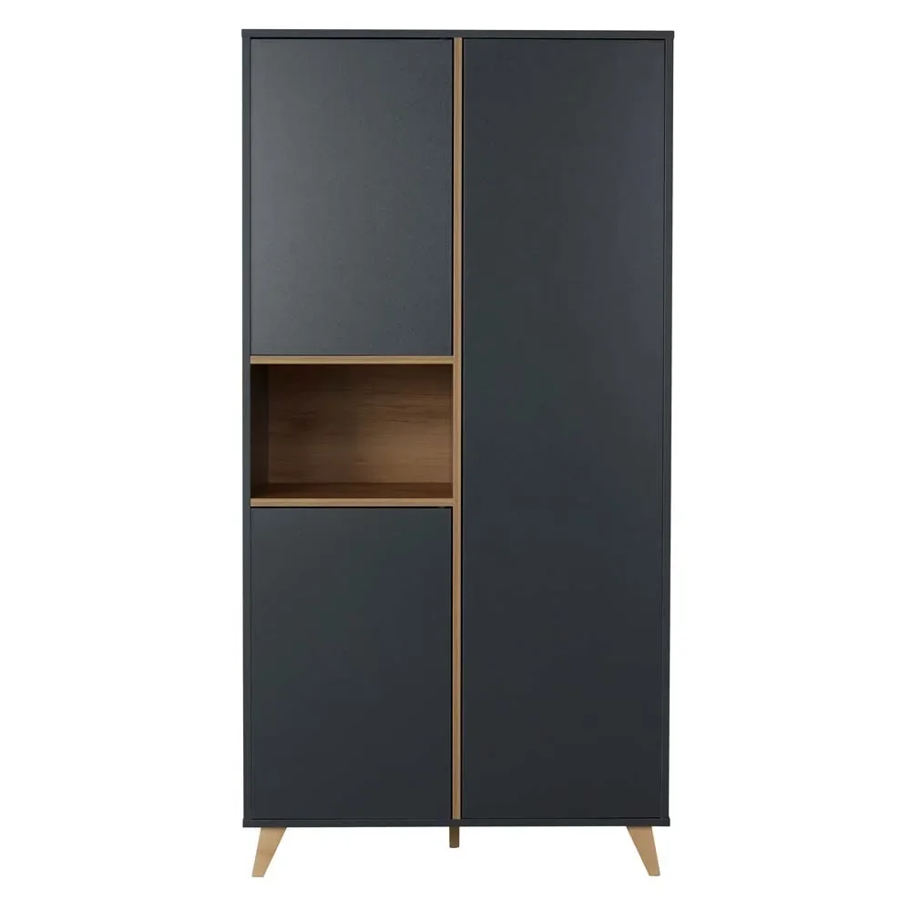 "Quax Loft armoire 2 portes anthracite image"