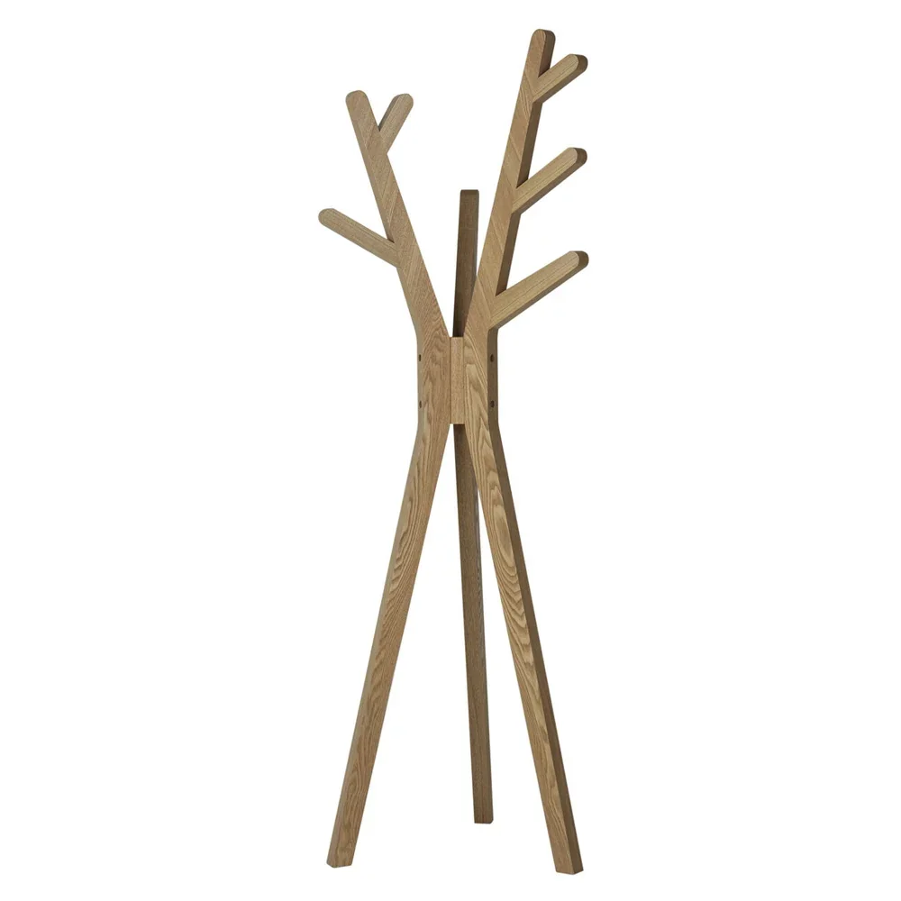 "Quax Kinder Porte-manteau plaqué frêne naturel image"