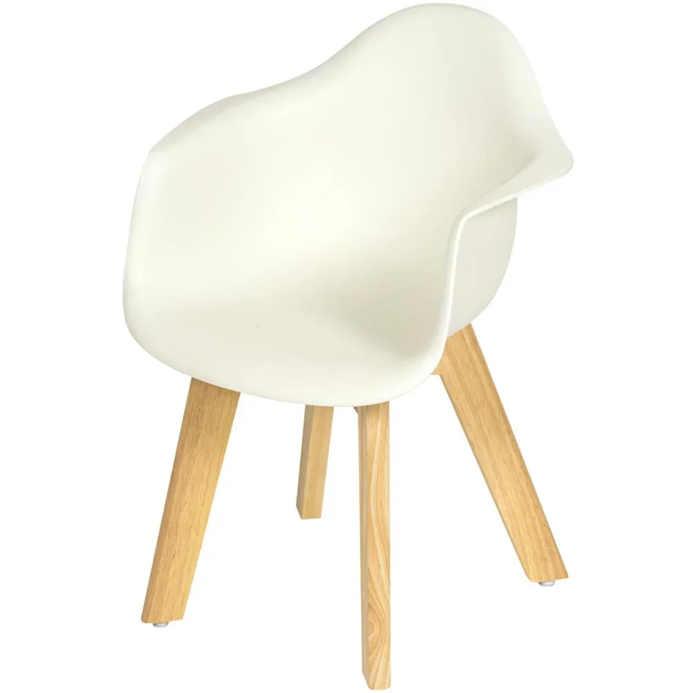 "Quax Chaise coque enfant 2 pièces blanc image"