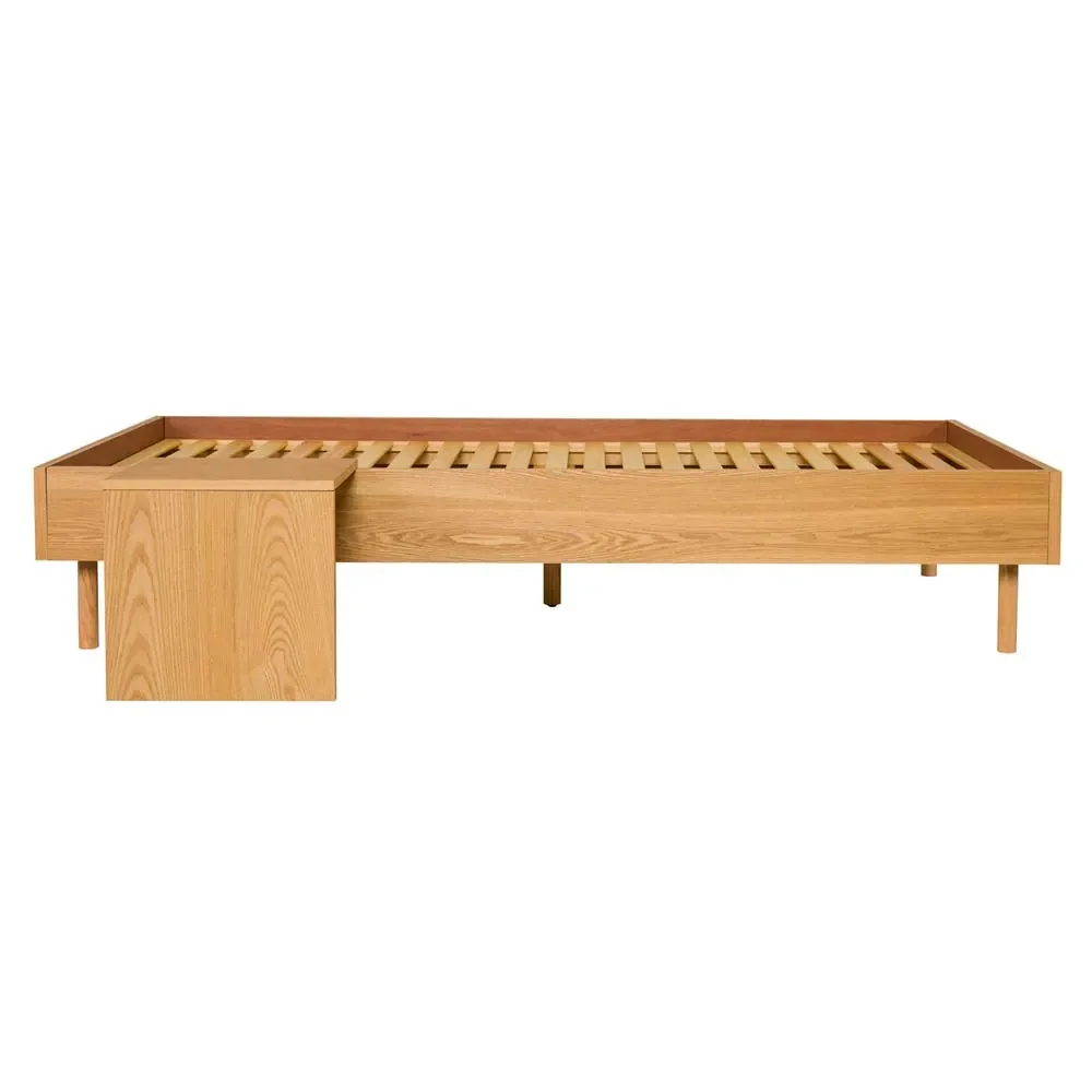"Quax HAI NO KI Table de nuit pour Lit enfant frêne naturel image"