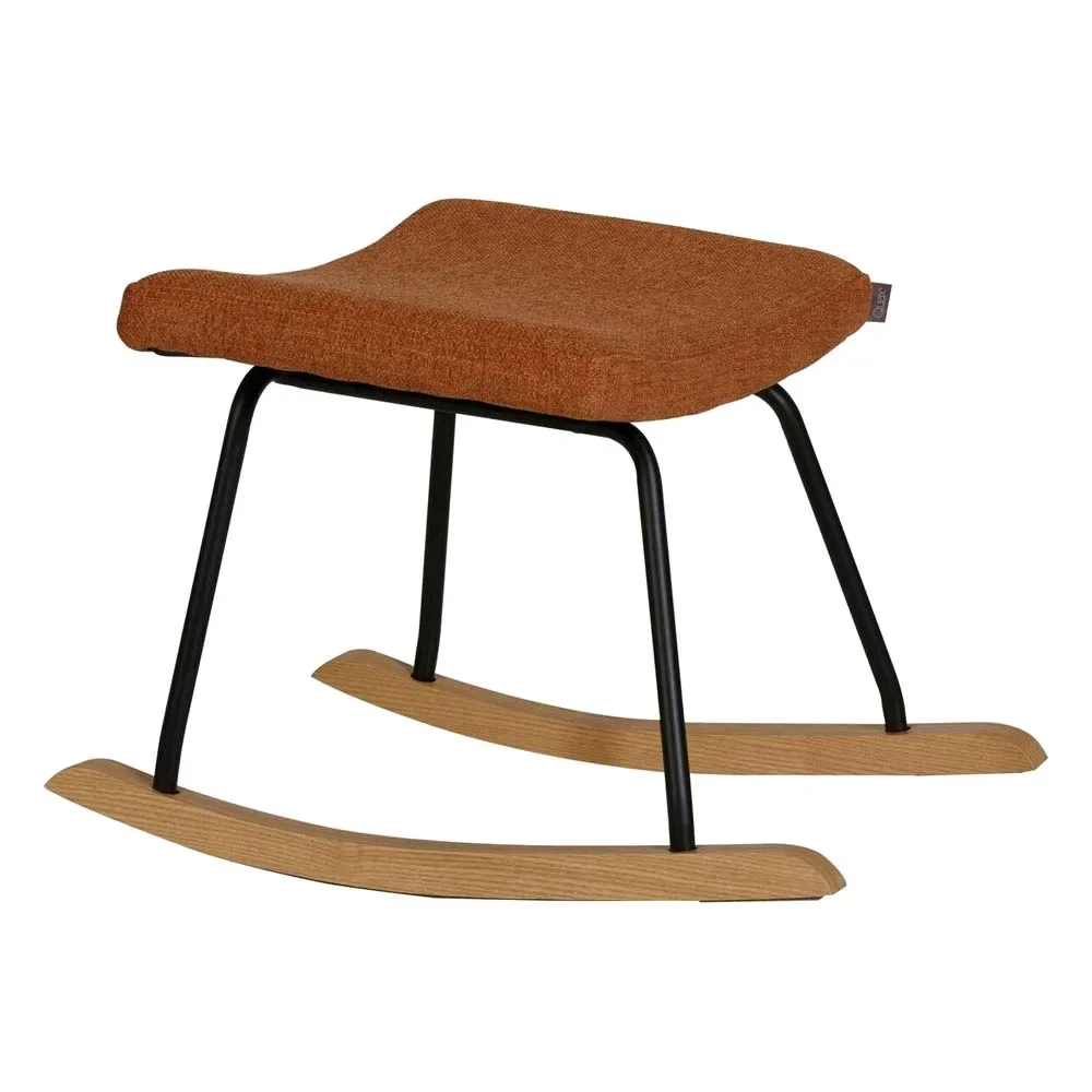Quax Fußhocker für Schaukelstuhl Stillstuhl De Luxe terra