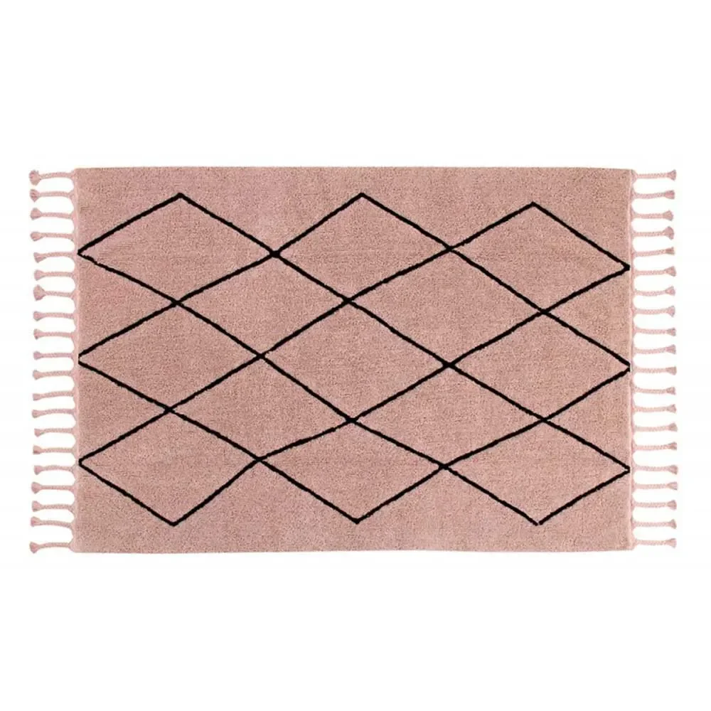 "Lorena Canals Tapis Bereber Classique vieux rose image"
