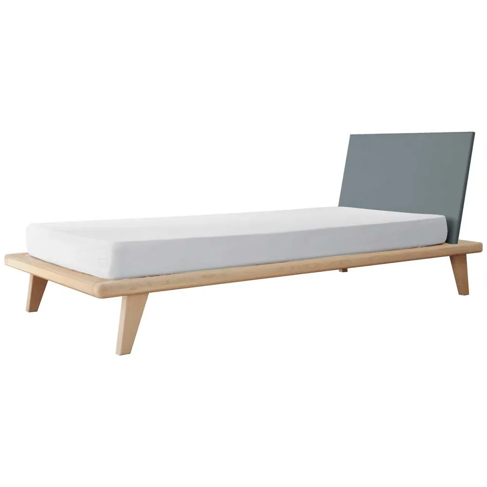 "Laurette Lit enfant Zen 100 x 200, Couleur des surfaces: Gris Souris image"