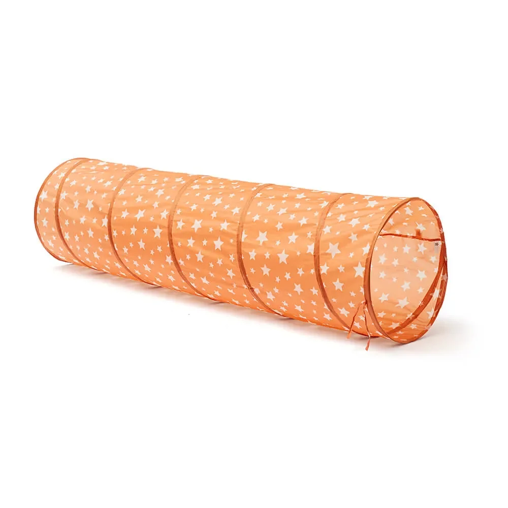 "Kids Concept Tunnel de jeu étoiles marron image"