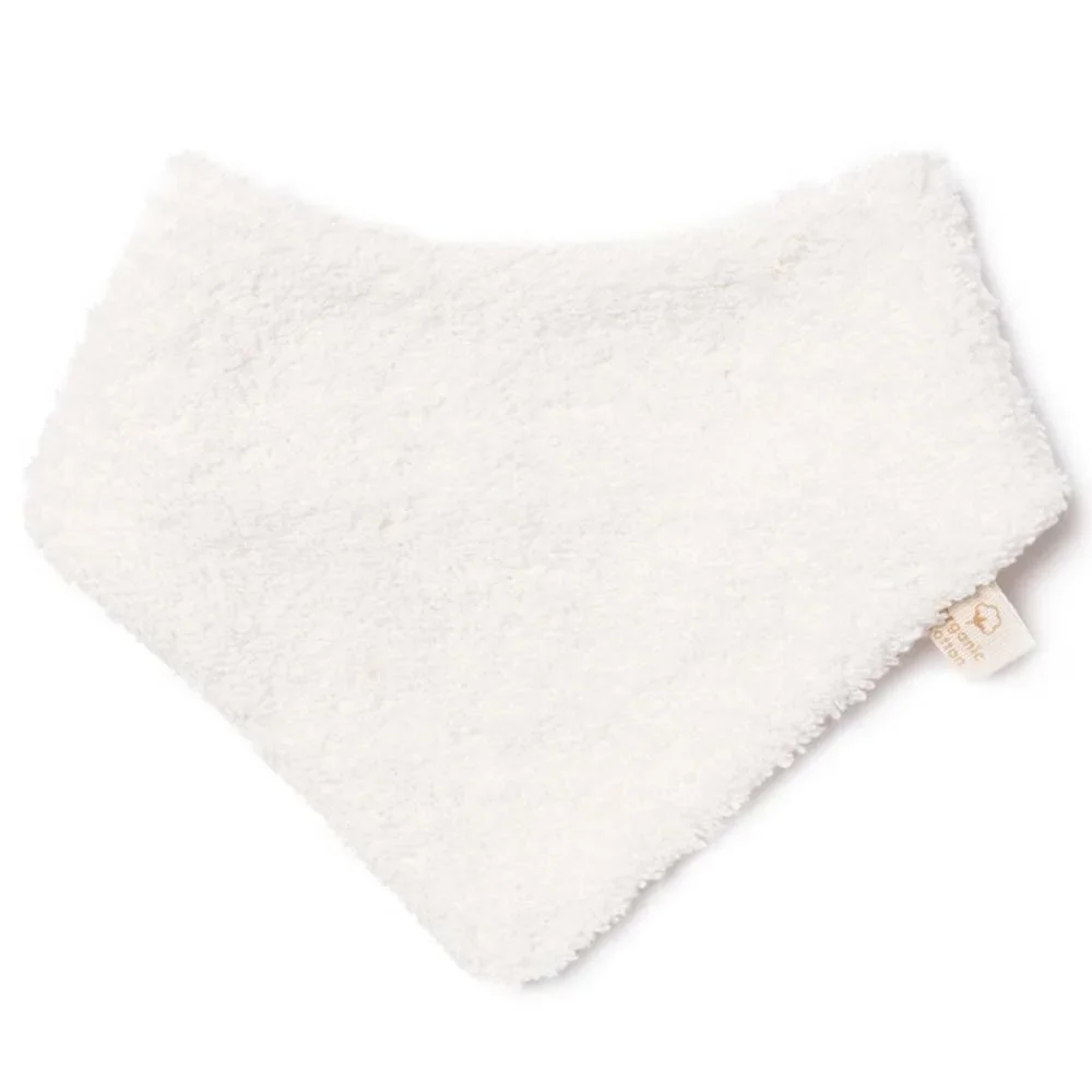 "Nobodinoz Bandana Bavoir pour bébé nature image"