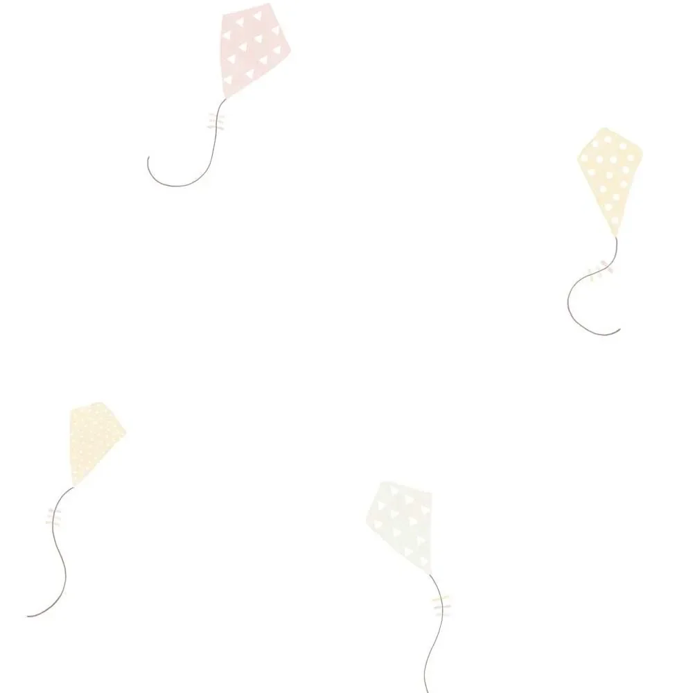 "Casadeco My Little World tissu dragon en papier gris rose image"
