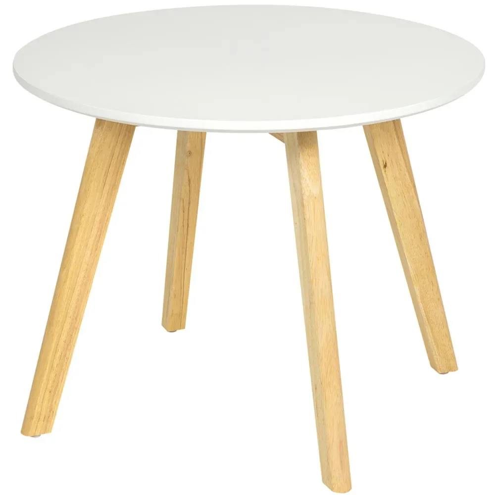 "Quax table enfant ronde blanc image"