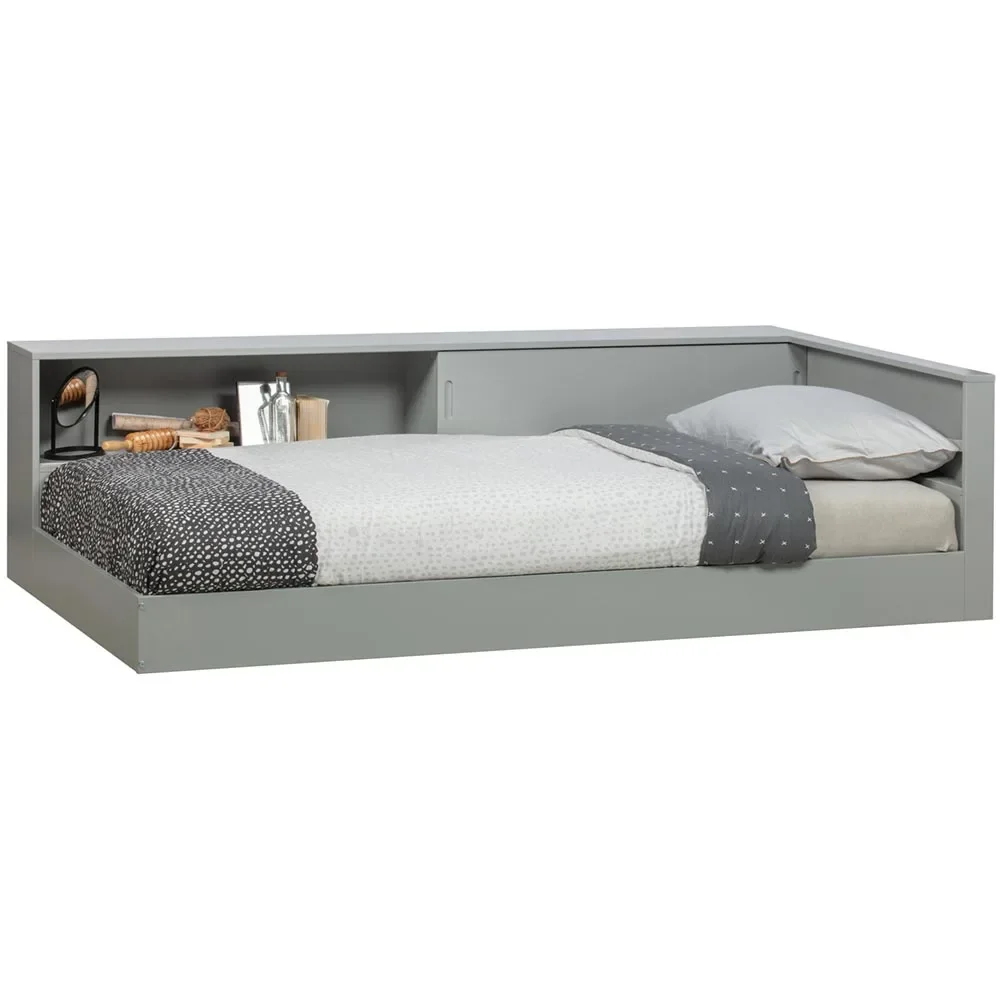 "Woood Lit enfant avec étagère gris image"