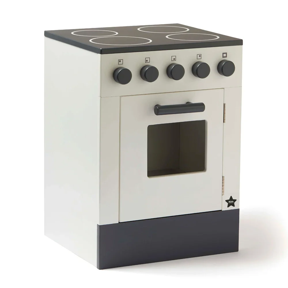 "Kids Concept Cuisinière en bois blanc image"