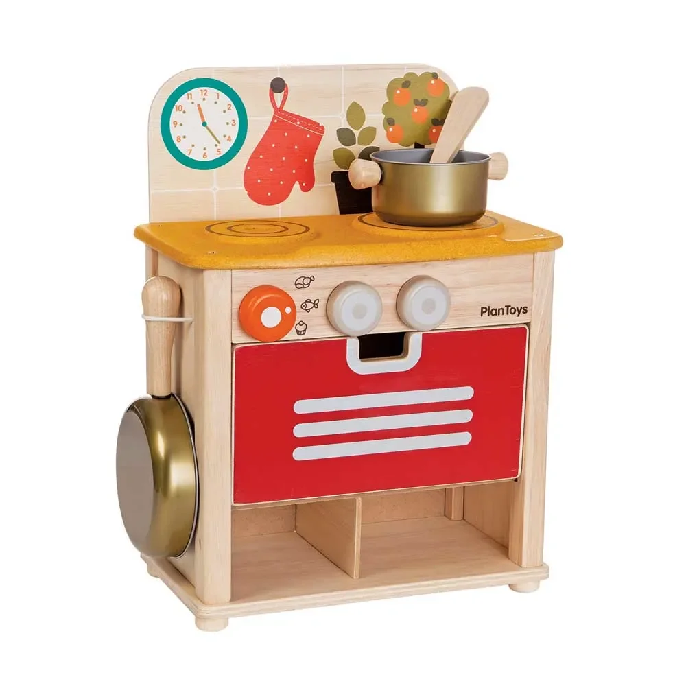 "Plan Toys Cuisinière en bois image"