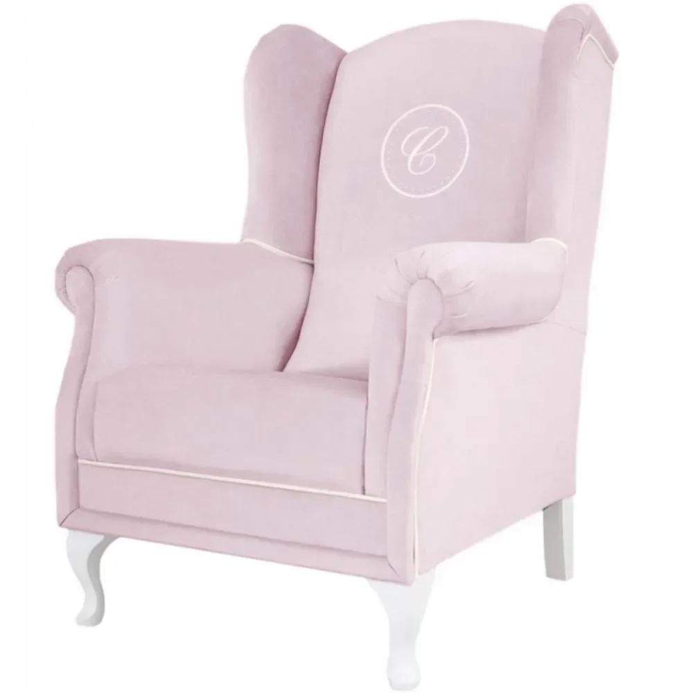 "Caramella Fauteuil allaitement avec emblème rose image"