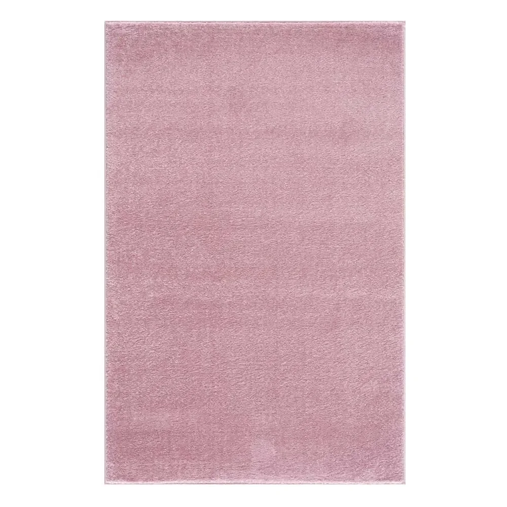 "Livone Tapis pour enfants uni rose, Taille de tapis: 120 x 180 cm image"