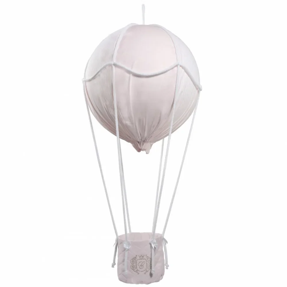 "Caramella Decoration Ballon à air chaud emblème doré rose, Version: petit image"