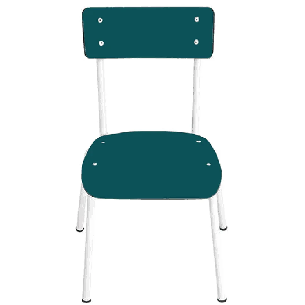 "Gambettes chaise d'enfant Colette bleu vert image"