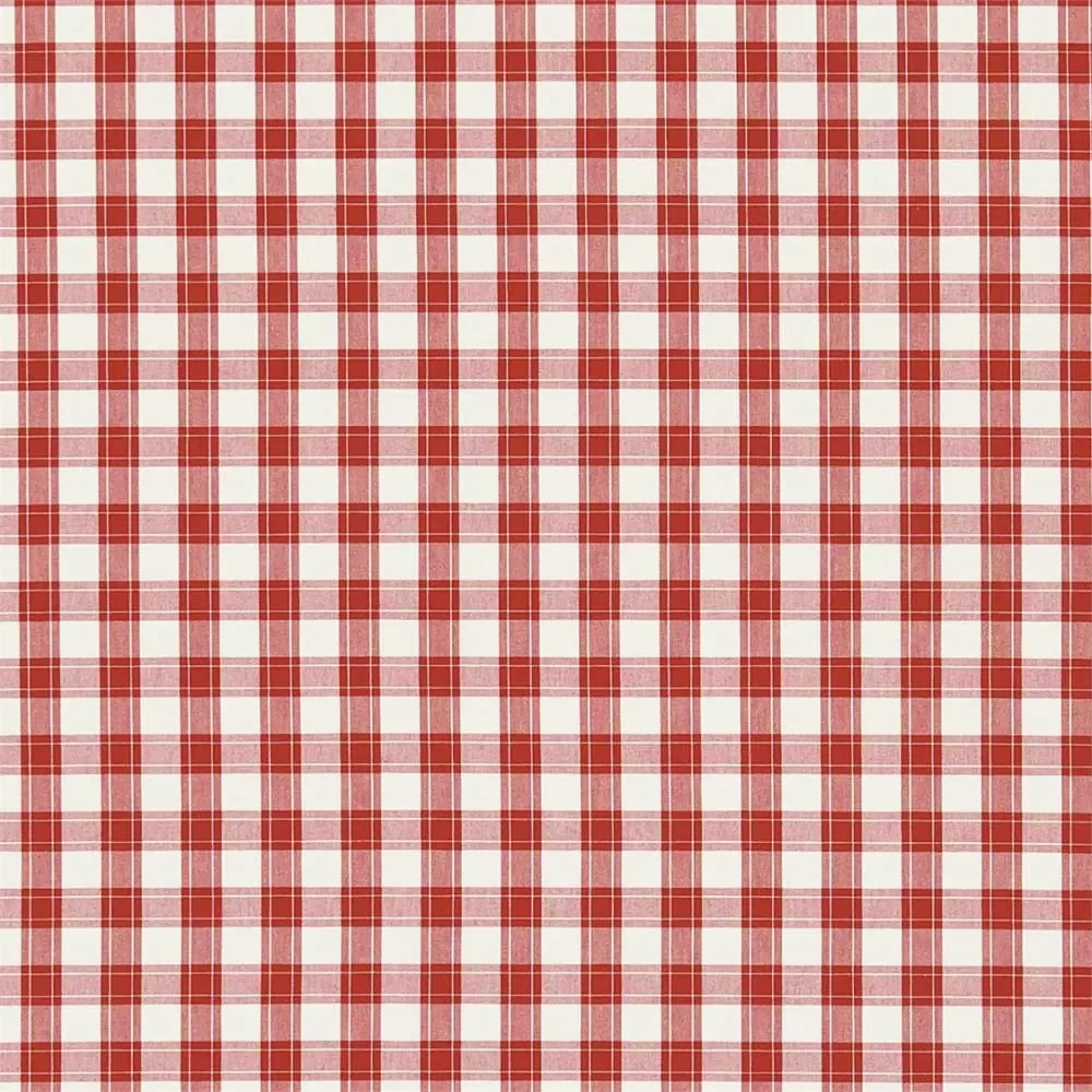 "Little Sanderson Abracazoo tissu à carreaux Appledore rouge image"