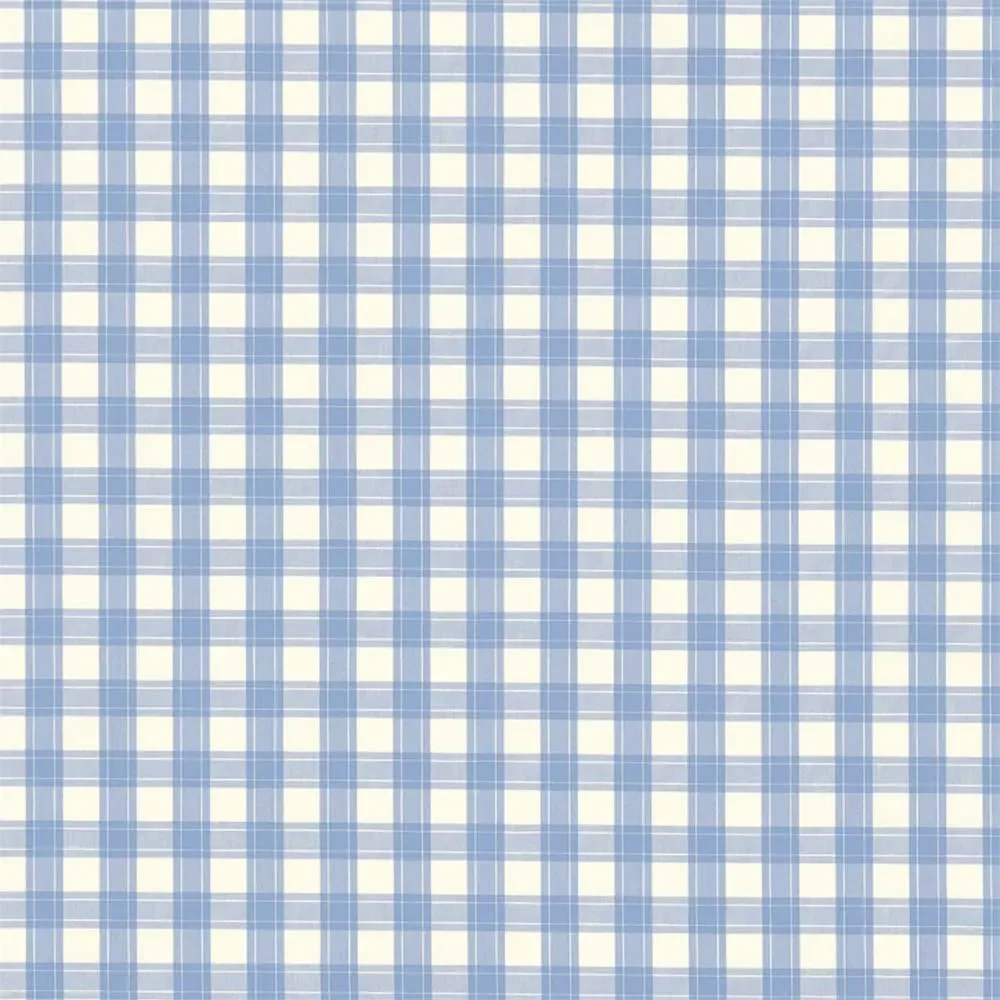 "Little Sanderson Abracazoo tissu à carreaux Appledore bleu clair image"