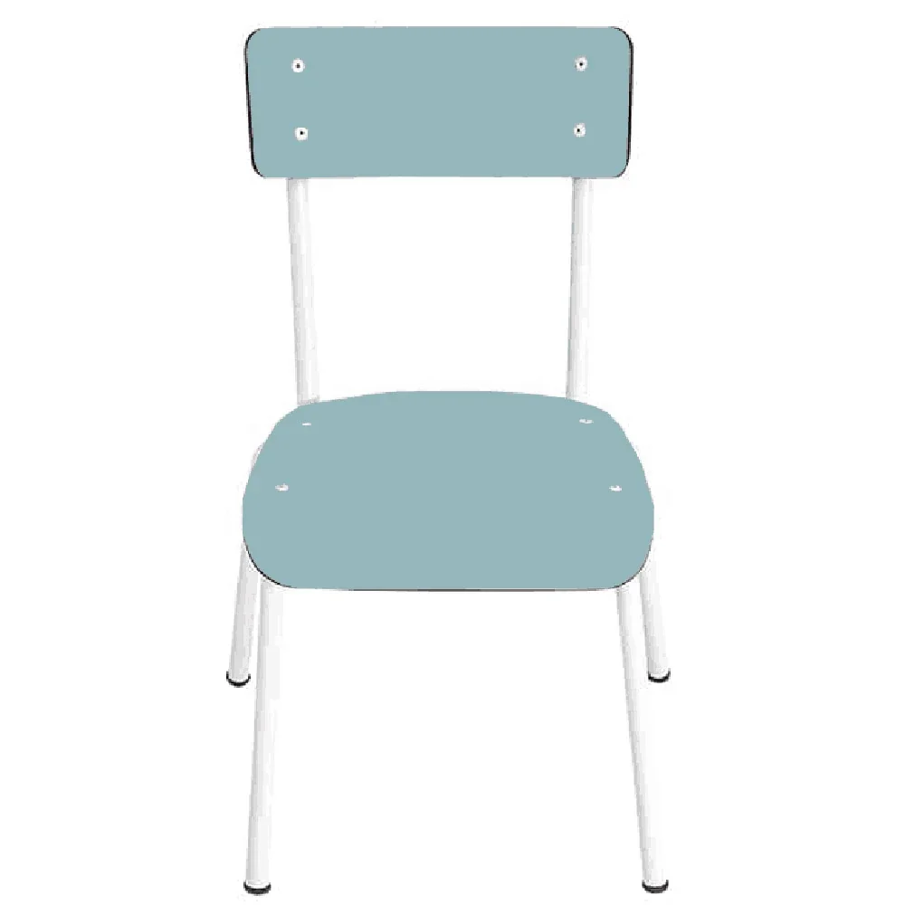 Gambettes chaise pour enfant Colette jade bleu