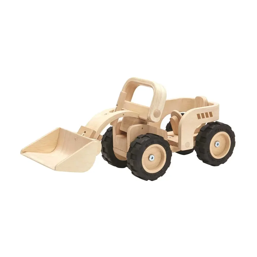 "Pelleteuse Enfants Bois de Plan Toys Bagger image"