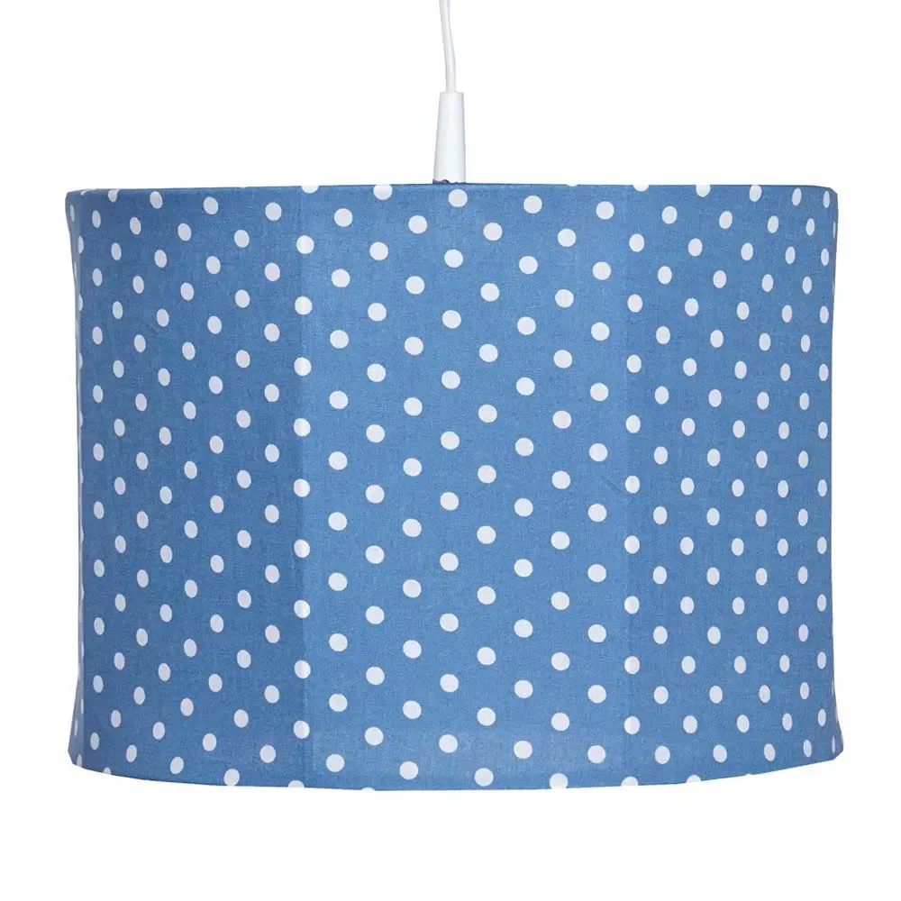 "Bink Lampe à suspendre pois bleu jean image"