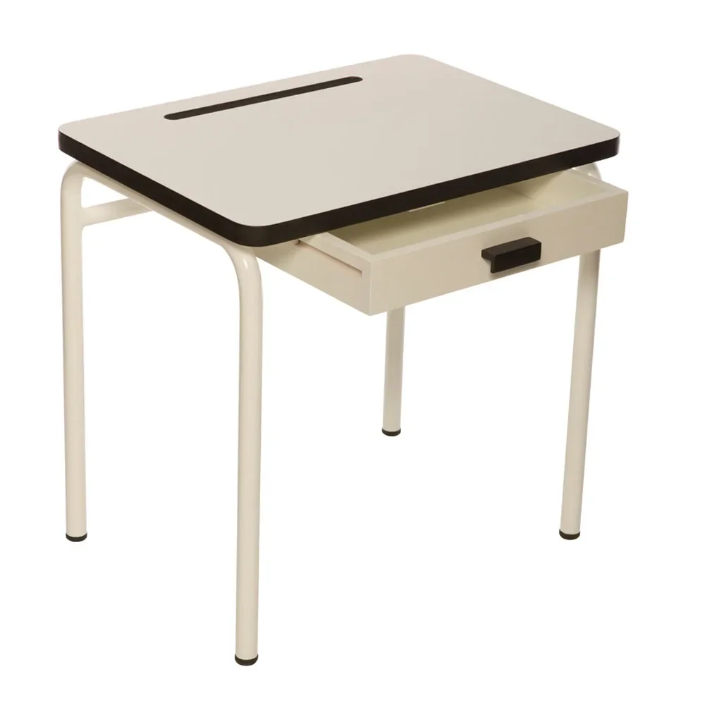 "Gambettes Table d'enfant/bureau Régine blanc image"