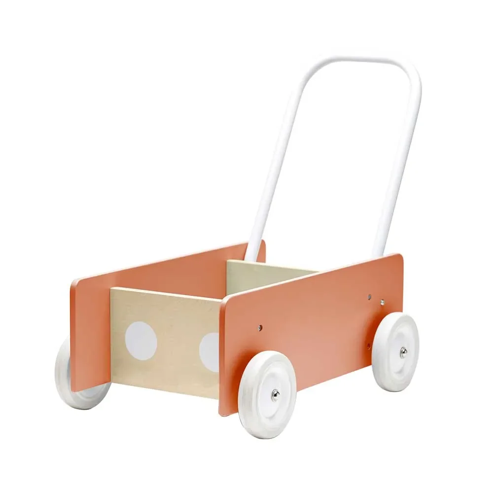 "Kids Concept Trotteur en bois abricot image"