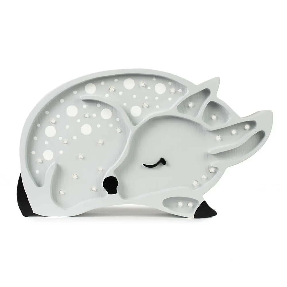"little lights Led Decoration lampe enfant chevreuil gris clair image"