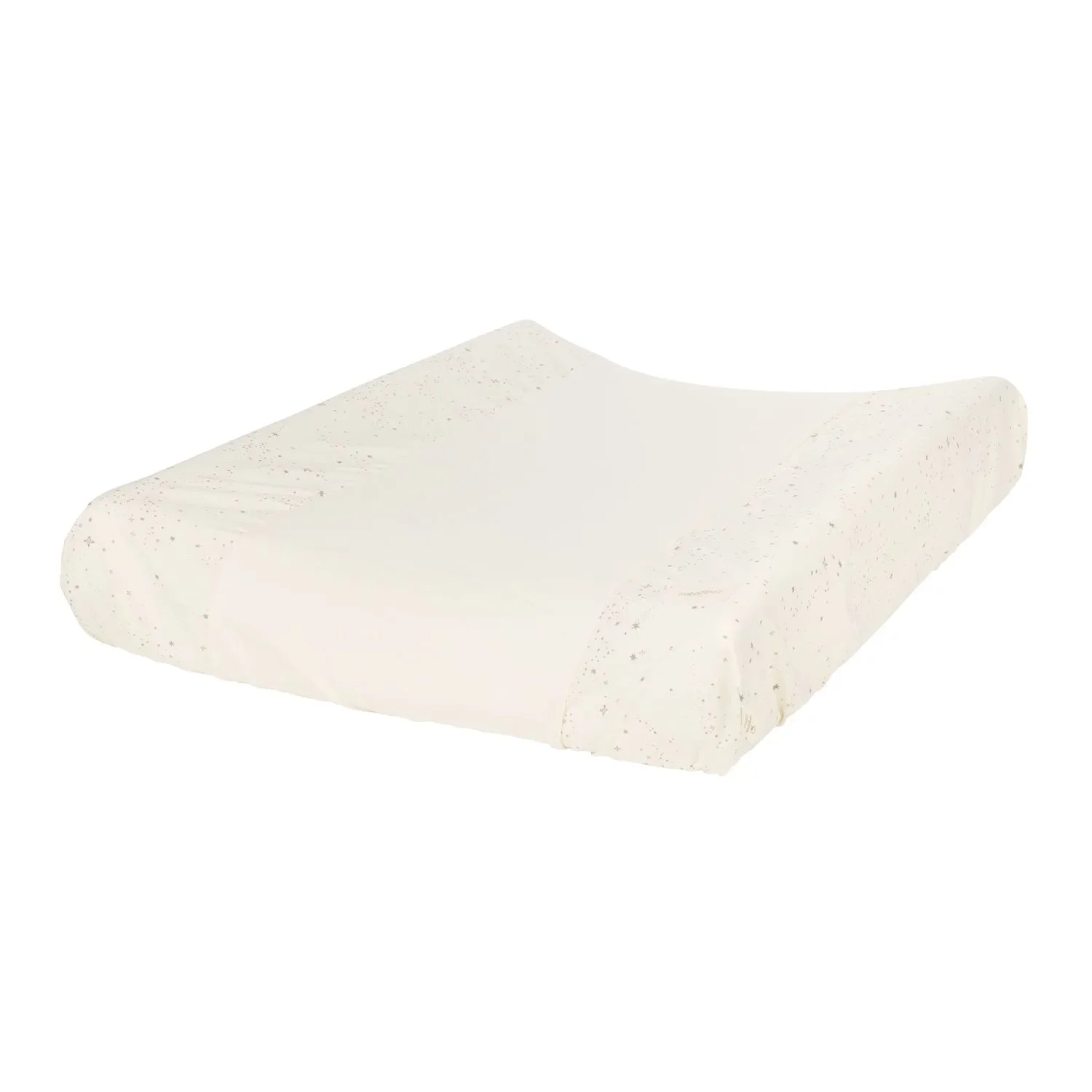 "Nobodinoz STORIES housse pour matelas à langer, 50 x 70 cm, couleur : Voie lactée naturelle image"