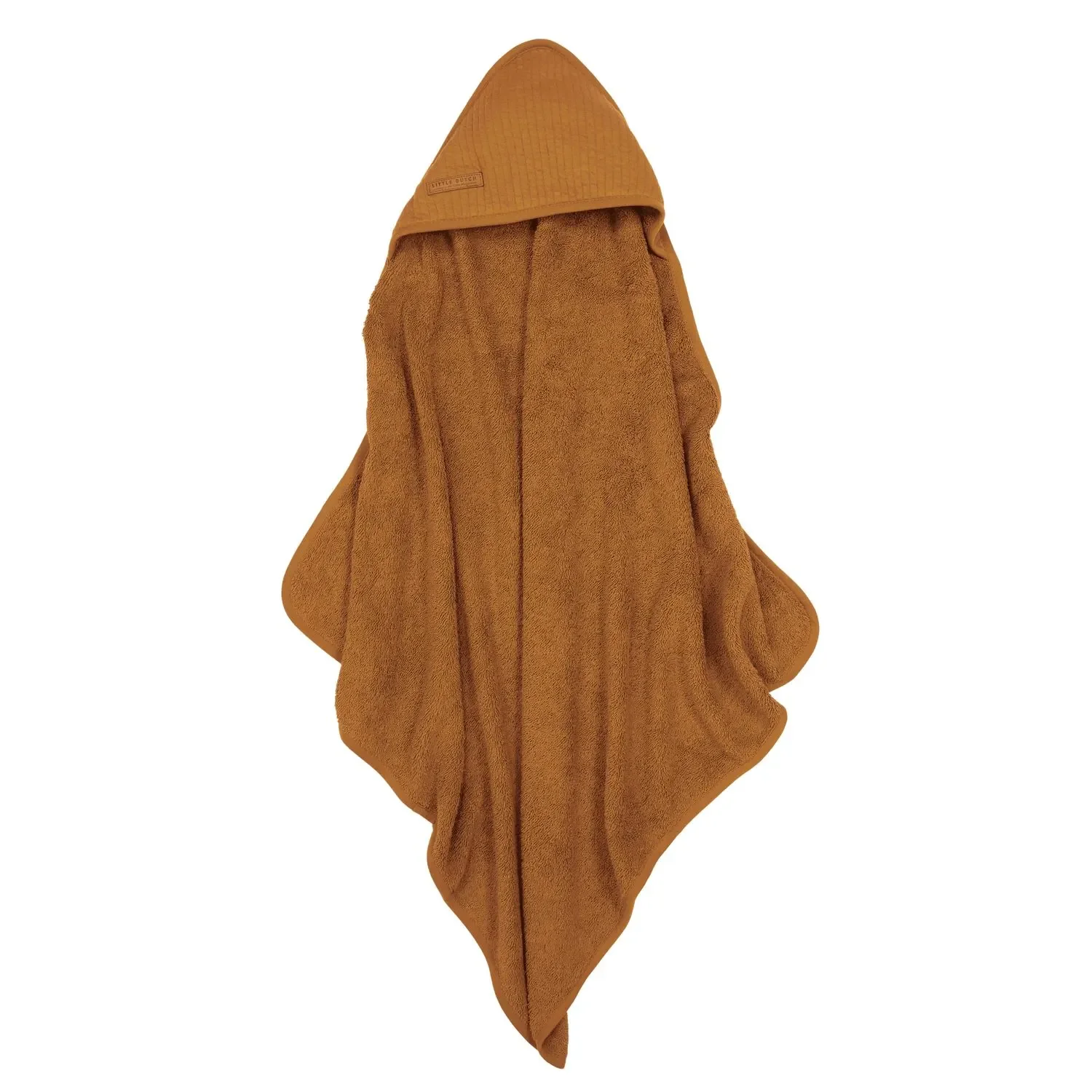 "Little Dutch Serviette de bain à capuche pour bébé, couleur : Ochre Spice image"