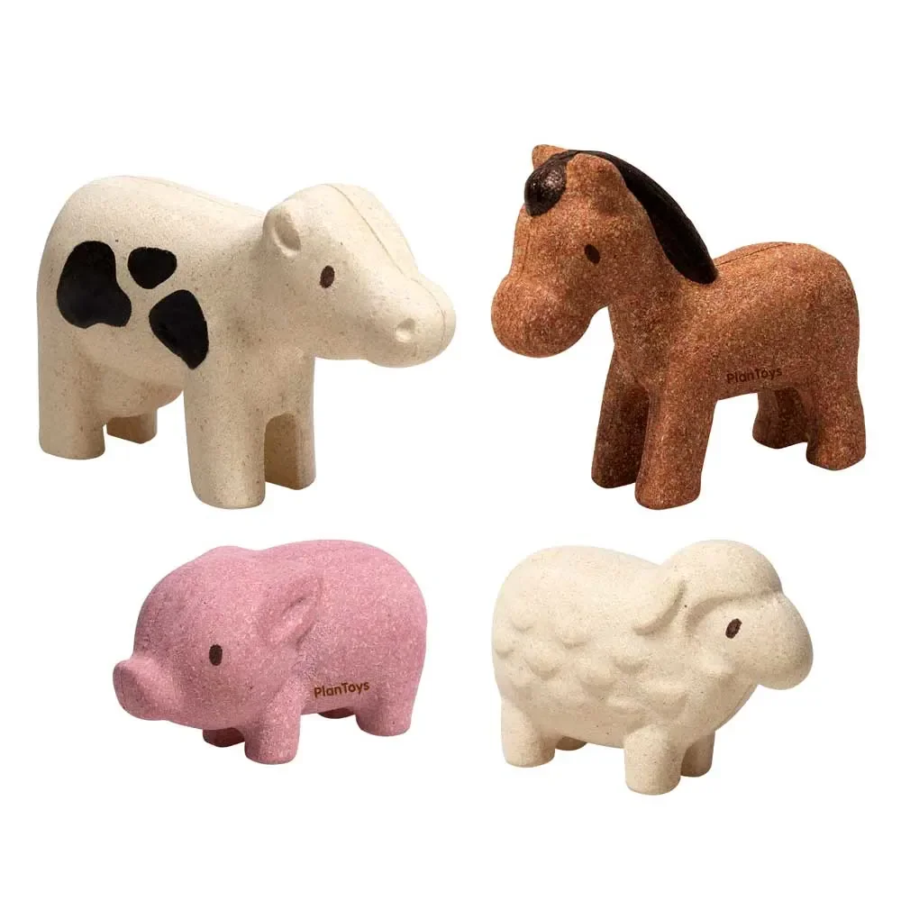"Plan Toys Jouets animaux Set animaux de ferme image"